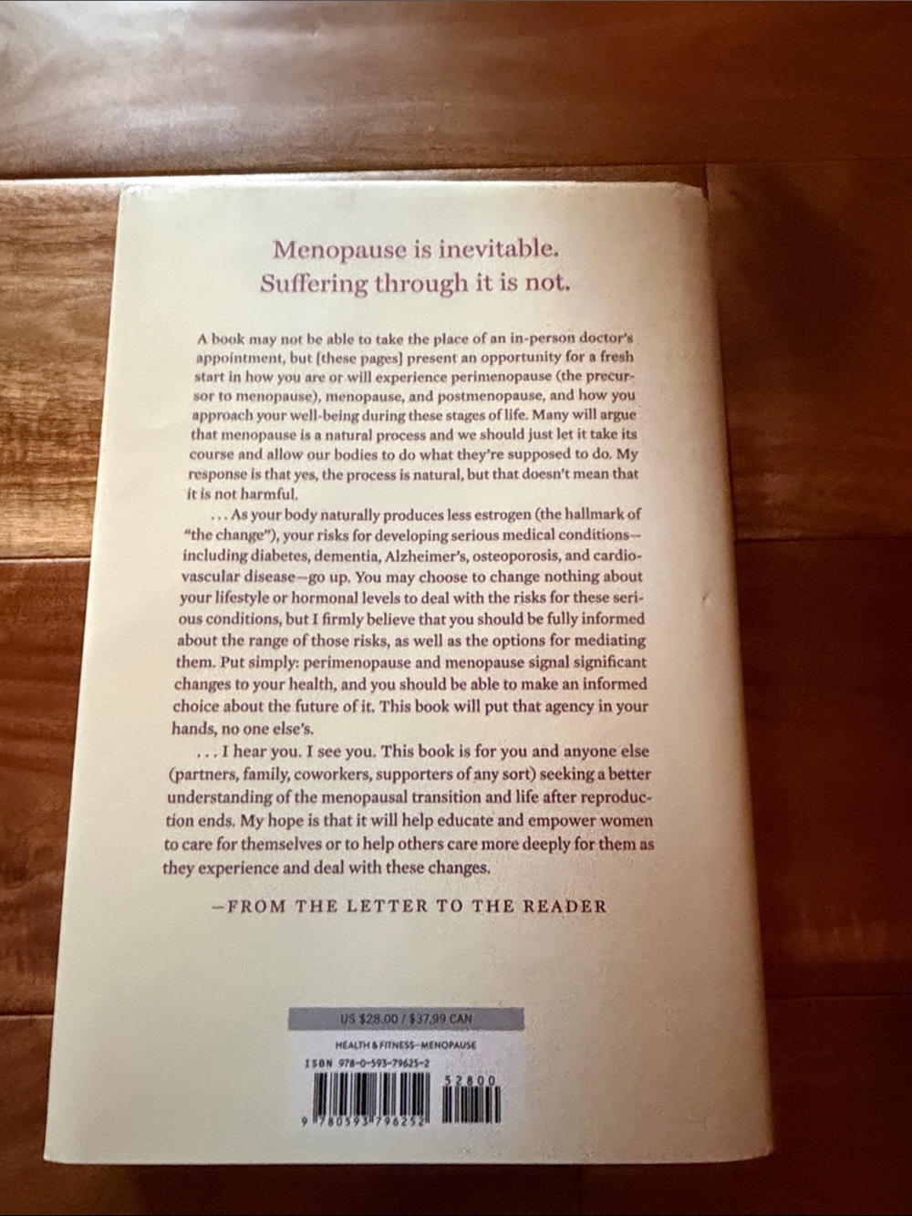 Mary Claire Haver The New Menopause Book -nwot - Picture 2 of 2